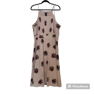Ann Taylor Factory Floral Dress - Size 16
